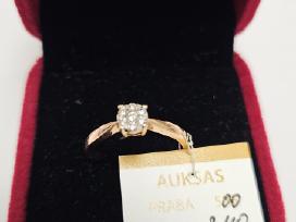 Auksinis žiedas - 223 Eur.