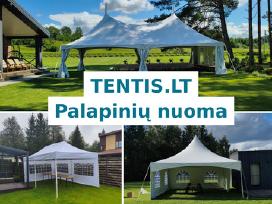 Renginių palapinės ir įrangos nuoma