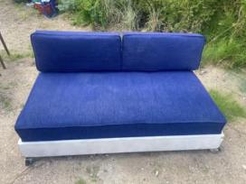 Stapulionienės sofa lova kušetė Tachta šezlongas