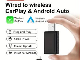 Carplay Bevielis Adapteris Android/iPhone