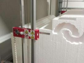 3D polistirolo pjovimo stakles