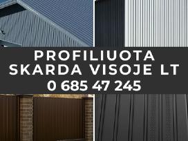 Profiliuota Skarda Stogui Tvorai Fasadui Per 3 d.