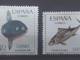 Ispanijos Sachara 1966 žuvis , švarūs Michel 283-2