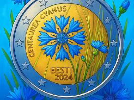 Estija 2024 2 eur ritinėlis roll