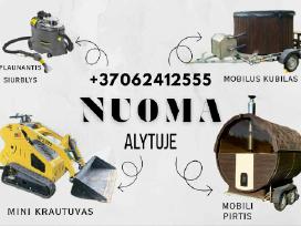 Mobilaus Kubilo ir pirties nuoma Alytuje