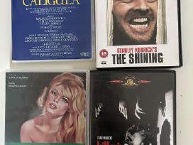 Dvd diskai su filmais. Tinto Brass. Kubrick.