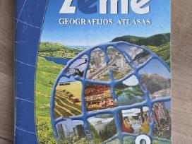 Geografijos atlasas Žemė 8 klasė