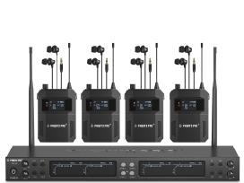 Uhf Mono 4 channels Wireless In-ear Monitor System
