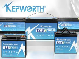 Kepworth Lifepo4 akumuliatoriai 12/24v 30-300ah