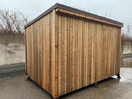 10m2 termo medienos sandeliukas+nemokamas atvežima
