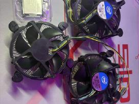3 intel aušintuvai + Intel Pentium G3260