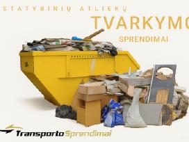 Statybinių konteinerių nuoma atliekoms