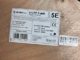 Kabelis Utp 5e kat. lauko juodas