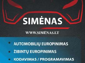 Automobilių europinimas ir žibintų perdarymas