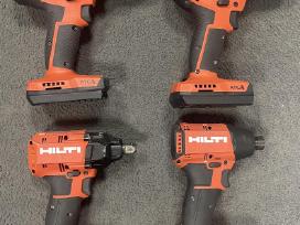 Hilti suktukai ir baterijos