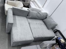Naujas minkštas kampas su miegama dalim 350€