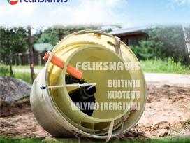 Su darbais nuo 1999€ nuotekų valymo įrenginiai