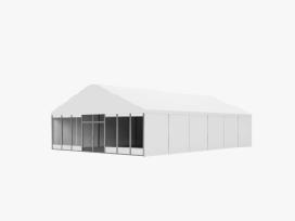 Modulinė palapinė skaidri arba balta 10x30
