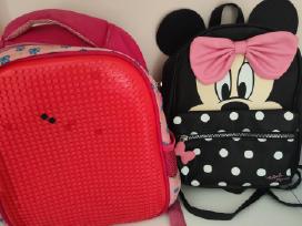 Tvirta kokybiška kuprinė tinka maždaug priešmokykl