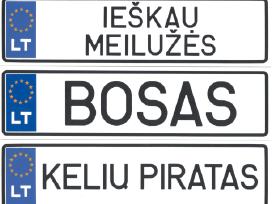 Atnaujinta! Šmaikštūs bei vardiniai numeriai