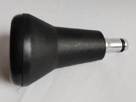 Baldų kojelė: aukštis 10cm juoda