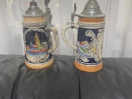 Vokiški alaus bokalai 2vnt-20€