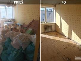 Baldų,šiukšlių,statybinių atliekų išvežimas