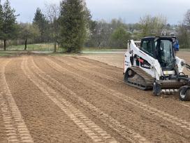 Bobcat vikšrinio T650, T590 nuoma su operatoriumi
