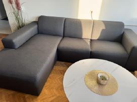 255cm x 160cm. Kampas-sofa. kairęs pusės
