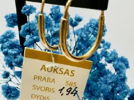 Auksiniai Auskarai