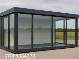 Modulinis namas, konteineris 100mm Nesurinktas !