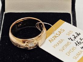 Auksinis žiedas - 1075 Eur.