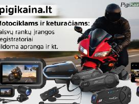 Dviguba Bluetooth laisvų rankų įranga motociklui V