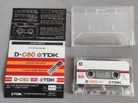 Audiokasetės Tdk