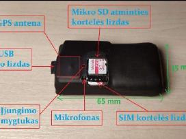 Nuotolinis Gsm prietaisas įrašantis ilgo veikimo