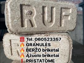 Ąžuolo Ruf_ Beržo Ruf_ Mišrūs Ruf briketai