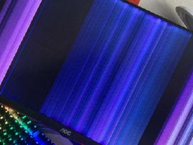 Aoc žaidimų monitorius, lenktas 24" 144hz. atvezu.