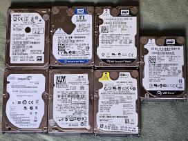 256gb, 512gb Nvme, SSD, HDD diskai