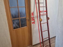 Storo metalo kopėčios 220 cm.
