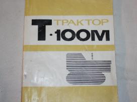 Vikšrinis traktorius T-100m serviso knyga 1971m