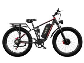 Duotts S26 elektrinis dviratis - 2x750w varikliai