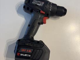 Würth „Abs 18 Compact“ su 18v 5ah baterija