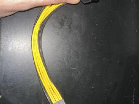 2x 6pin Pcie perėjimas į 8pin Pcie kabelis