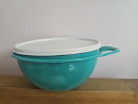 Tupperware dubenys, kočiojimo rinkiniai, sijoklis
