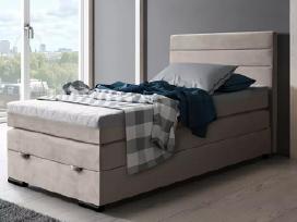 Lova „Tedi" 120cm su patalynės dėže ir čiužiniu