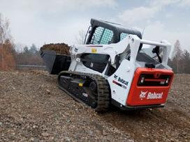 ,Bobcat nuoma, tvenkimių kasymas