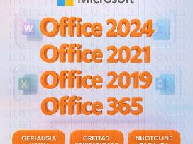 Ms Office 2019 / 2021 / 2024 / 365 100% veikimas