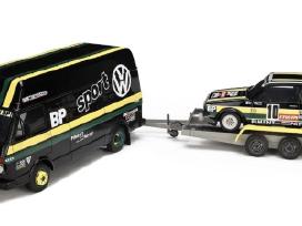 1:18 VW lt35 + VW golf mk1
