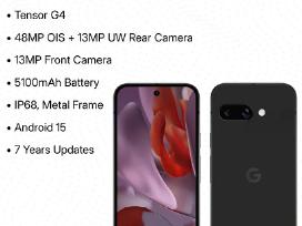 Pixel 9a 5G 8/128gb naujas garantija