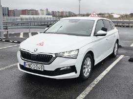 Papildomos vairavimo pamokos Skoda Scala